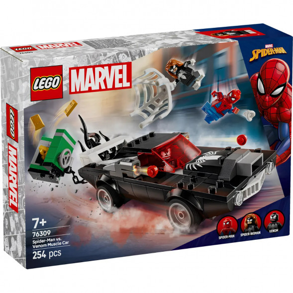 Конструктор LEGO Super Heroes 76309 Человек-паук против Венома в Новороссийске