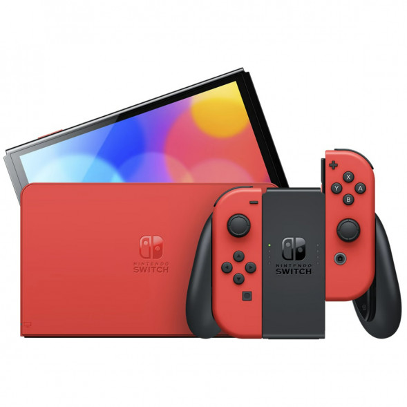 Игровая приставка Nintendo Switch OLED 64 ГБ, Mario Red Edition в Новороссийске