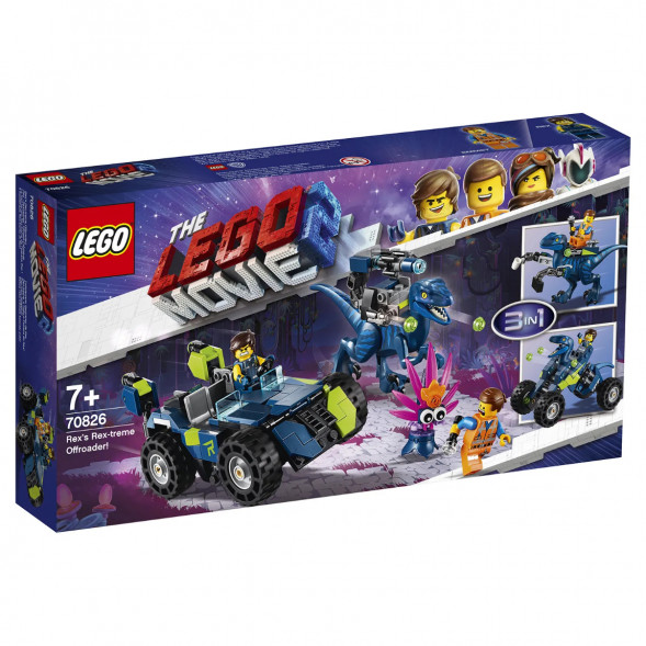 Конструктор LEGO Movie 70826 Рэкстремальный внедорожник Рэкса в Новороссийске