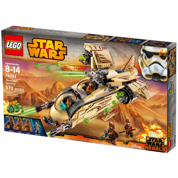 Конструктор LEGO Star Wars 75084 Боевой корабль Вуки в Новороссийске