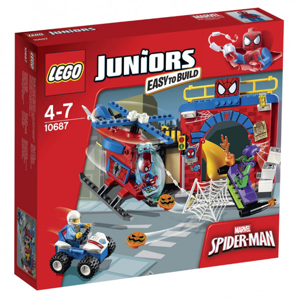 Конструктор LEGO Juniors 10687 Убежище Человека-паука в Новороссийске
