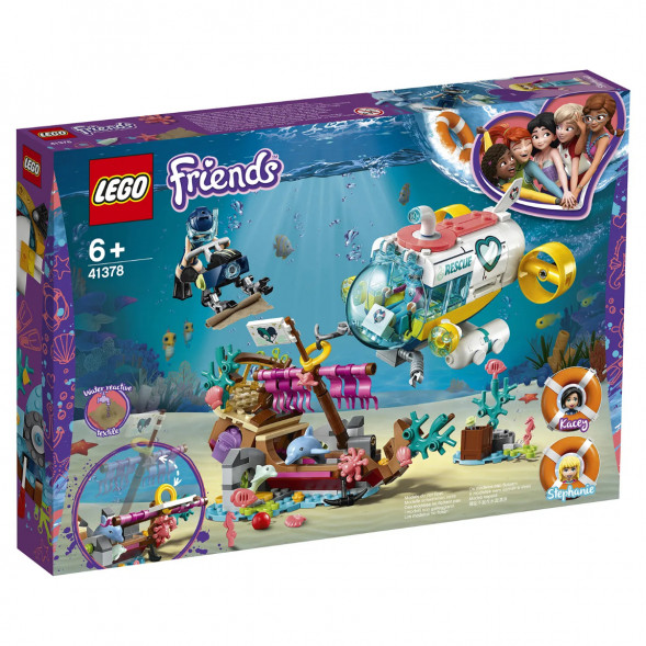 Конструктор LEGO Friends 41378 Спасение дельфинов в Новороссийске