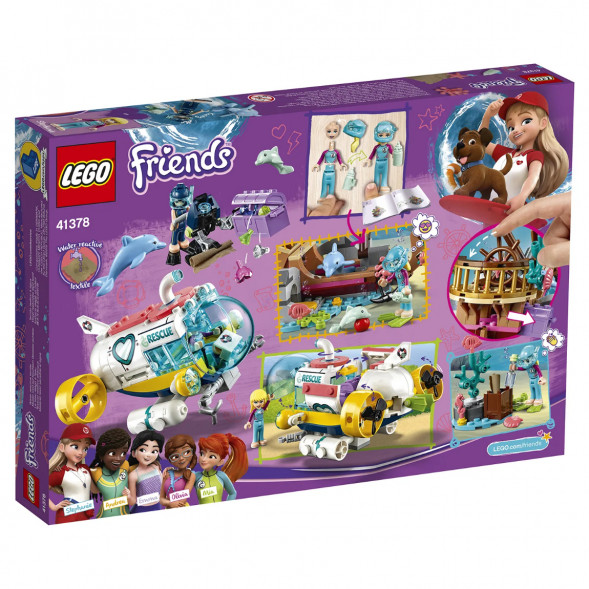 Конструктор LEGO Friends 41378 Спасение дельфинов в Новороссийске