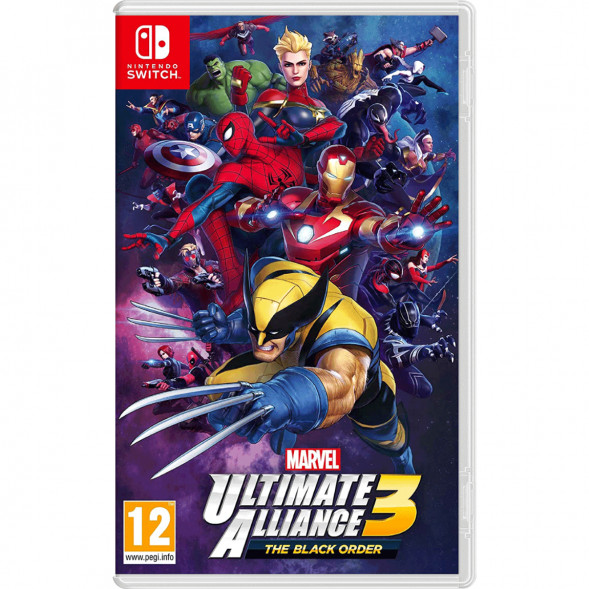 Игра Marvel Ultimate Alliance 3: The Black Order [Nintendo Switch, английская версия] в Новороссийске