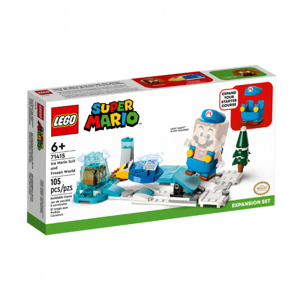 Конструктор LEGO Super Mario 71415 Костюм ледяного Марио и замороженный мир в Новороссийске