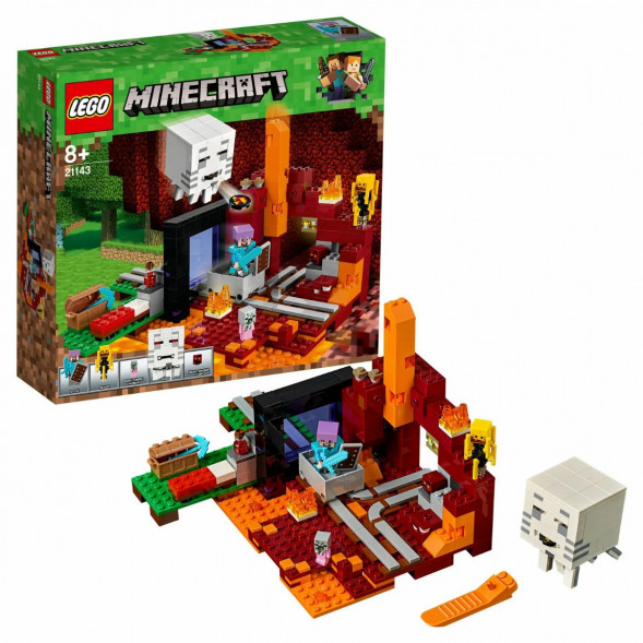 Конструктор LEGO Minecraft 21143 Портал в Подземелье  в Новороссийске