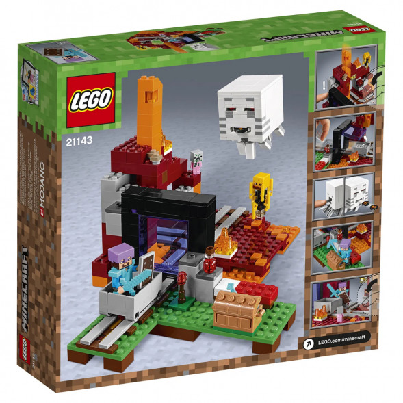 Конструктор LEGO Minecraft 21143 Портал в Подземелье  в Новороссийске