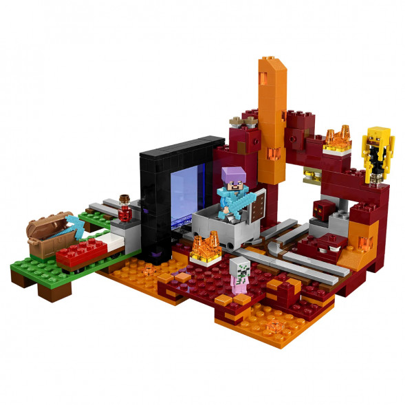 Конструктор LEGO Minecraft 21143 Портал в Подземелье  в Новороссийске