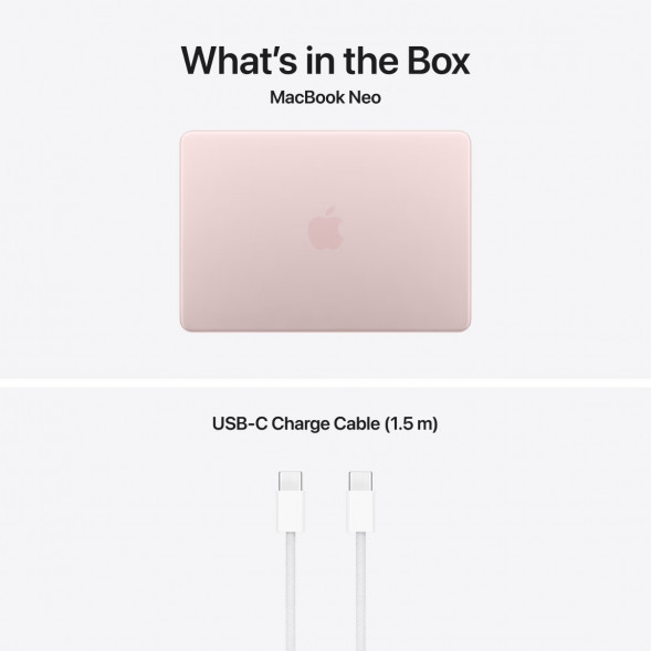 Ноутбук Apple MacBook Neo MHFJ4 (A18 Pro 5-Core GPU, 8/512GB), Розовый/Blush в Новороссийске