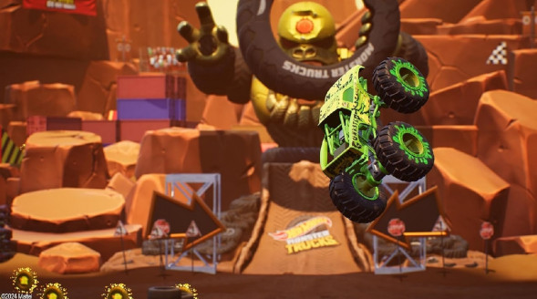 Игра Hot Wheels Monster Trucks: Stunt Mayhem [Nintendo Switch, английская версия] в Новороссийске