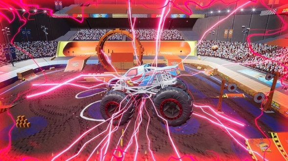Игра Hot Wheels Monster Trucks: Stunt Mayhem [PS4, английская версия] в Новороссийске