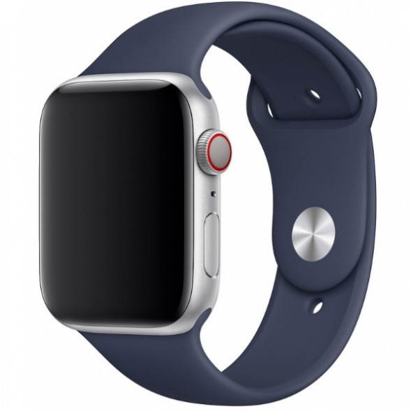 Ремешок для Apple Watch 44mm Midnight Blue Sport Band (MTPX2ZM/A), тёмно-синий в Новороссийске