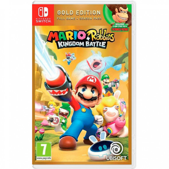 Игра Mario Rabbids: Kingdom Battle. Gold Edition [Nintendo Switch, английская версия] в Новороссийске