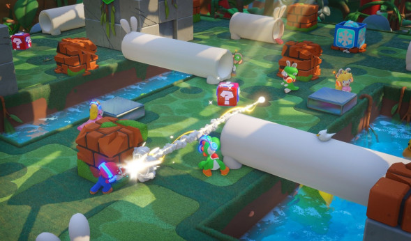 Игра Mario Rabbids: Kingdom Battle. Gold Edition [Nintendo Switch, английская версия] в Новороссийске