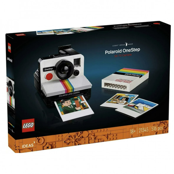 Конструктор LEGO Ideas 21345 Камера Polaroid OneStep SX-70 в Новороссийске