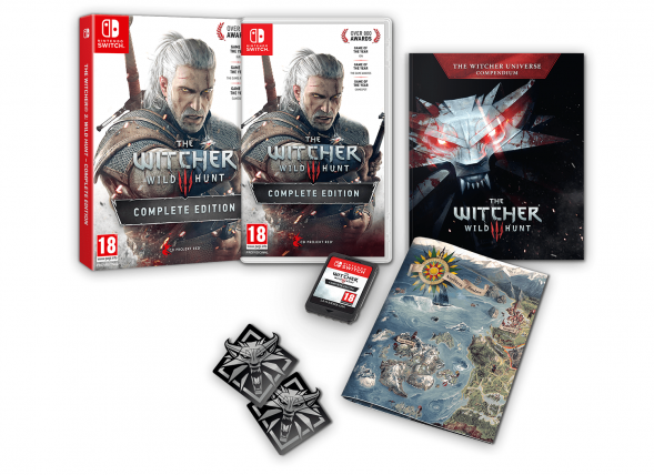 Игра Witcher 3 Wild Hunt Complete Edition (Ведьмак 3: Дикая Охота - Полное Издание) (Русская версия) для Nintendo Switch в Новороссийске