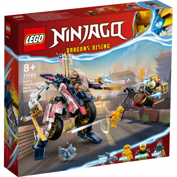 Конструктор LEGO Ninjago 71792 Байк-трансформер Соры в Новороссийске