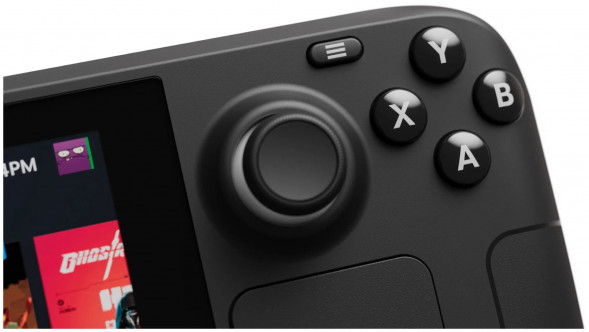 Игровая приставка Valve Steam Deck 64 ГБ SSD, черный в Новороссийске