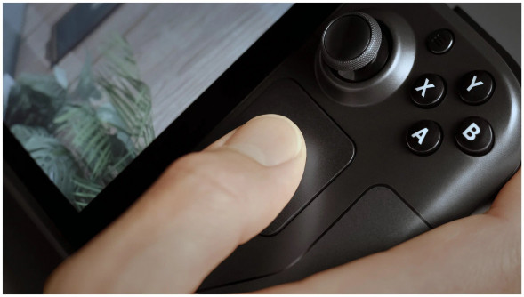 Игровая приставка Valve Steam Deck 64 ГБ SSD, черный в Новороссийске