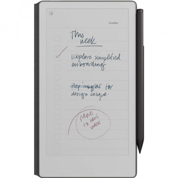 Графический планшет reMarkable Paper Pro Move + Стилус MarkerPlus + Чехол BookFolio Premium Leather, Black в Новороссийске