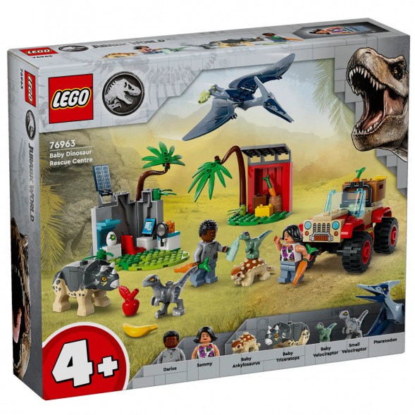 Конструктор LEGO Jurassic World 76963 Центр спасения детенышей динозавров в Новороссийске