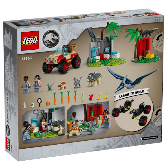 Конструктор LEGO Jurassic World 76963 Центр спасения детенышей динозавров в Новороссийске