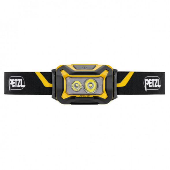 Налобный фонарь Petzl ARIA 2R, черно - желтый в Новороссийске