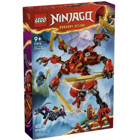 Конструктор LEGO Ninjago 71812 Механический альпинист-ниндзя Кая в Новороссийске