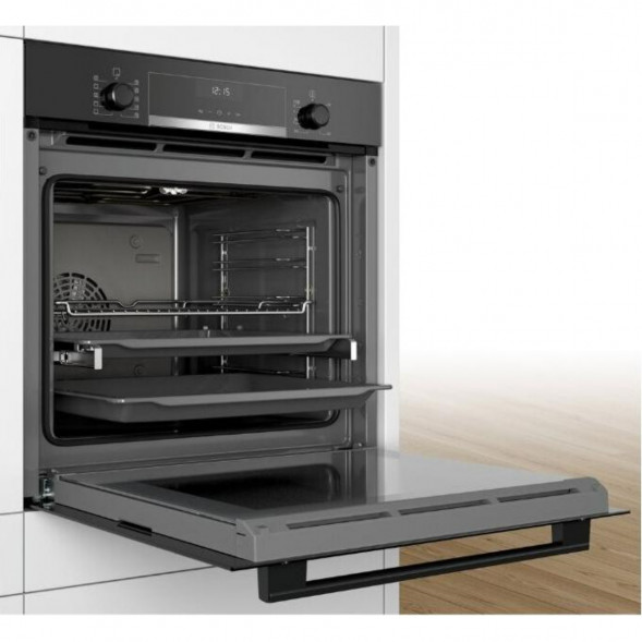 Духовой электрический шкаф Bosch HBG5370B0, черный в Новороссийске