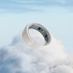 Умное кольцо Oura Ring 4 Ceramic (размер 10), Облако/Cloud