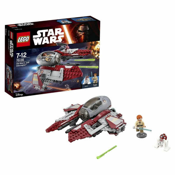 Конструктор LEGO Star Wars 75135 Перехватчик джедаев Оби-Вана Кеноби в Новороссийске