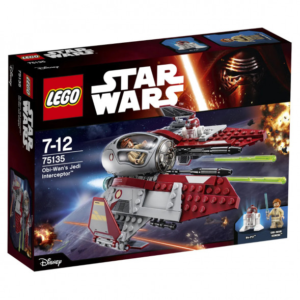 Конструктор LEGO Star Wars 75135 Перехватчик джедаев Оби-Вана Кеноби в Новороссийске