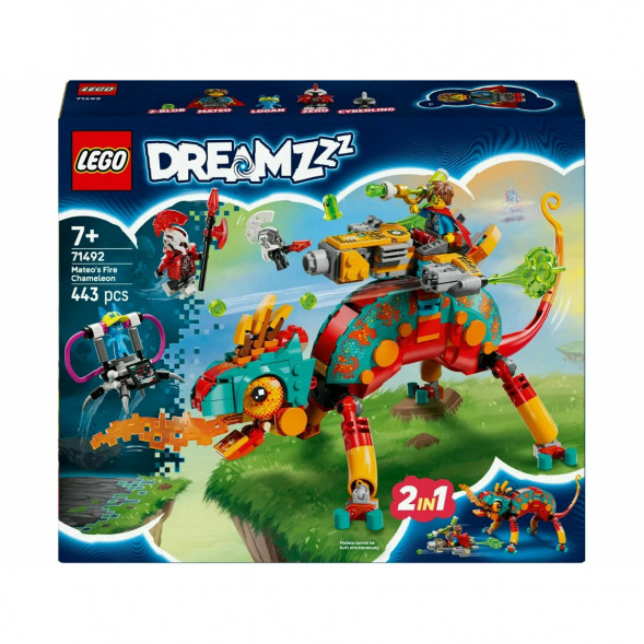 Конструктор LEGO DREAMZzz 71492 Огненный хамелеон Матео в Новороссийске
