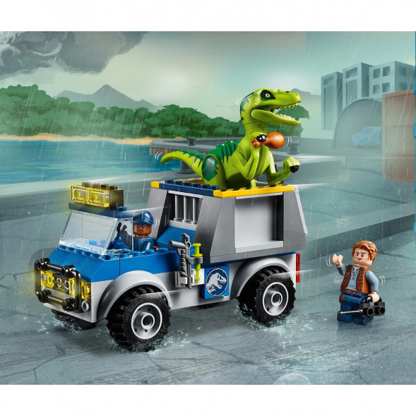 Конструктор LEGO Juniors 10757 Грузовик спасателей для перевозки раптора в Новороссийске