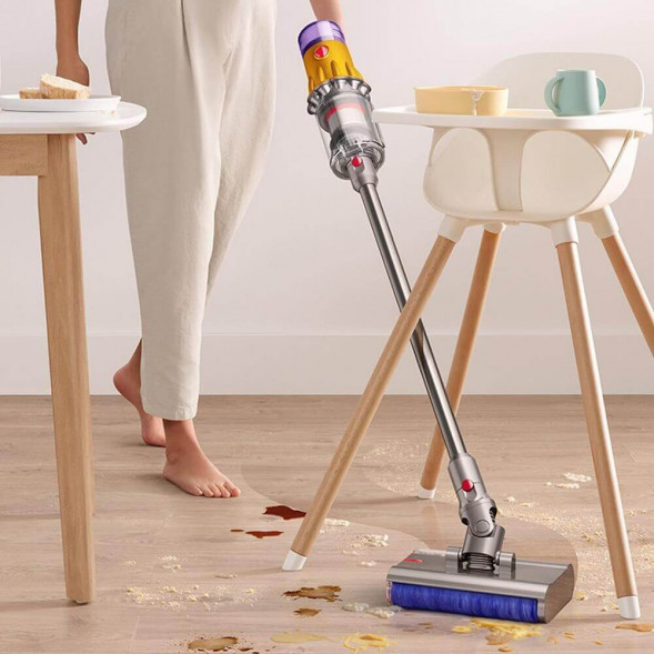 Пылесос Dyson V12S Detect Slim Submarine SV46, Yellow/Nickel в Новороссийске