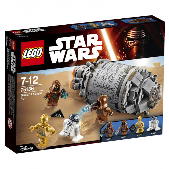 Конструктор LEGO Star Wars 75136 Спасательная капсула дроидов в Новороссийске