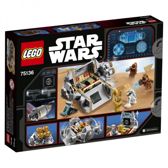 Конструктор LEGO Star Wars 75136 Спасательная капсула дроидов в Новороссийске
