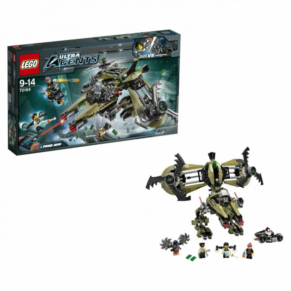 Конструктор LEGO Ultra Agents 70164 Штормовое нападение Сайклона в Новороссийске
